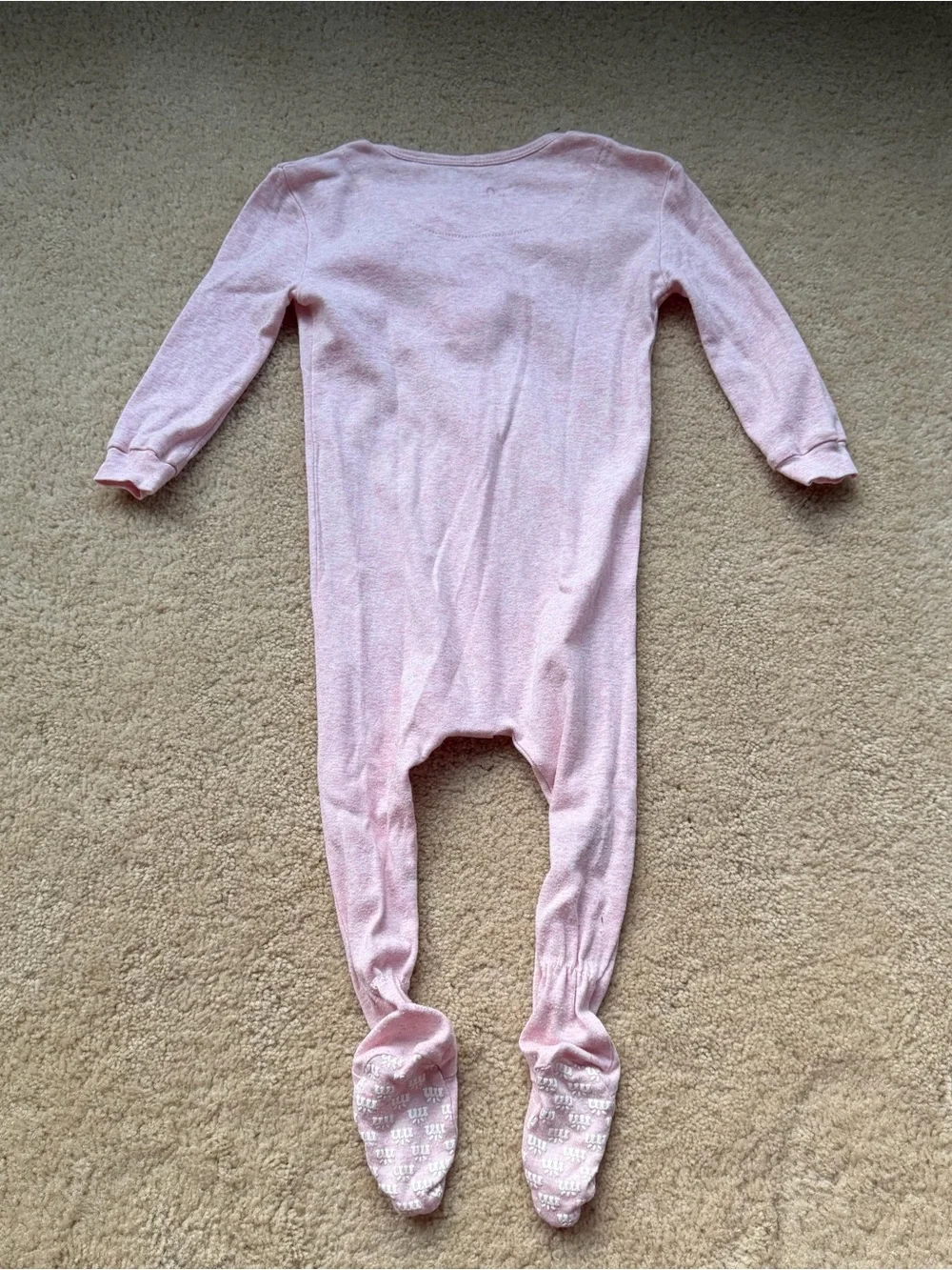 Magnetic Me Pink Footie One Piece Pajamas - 12-18 months 22-27 lbs - EUC